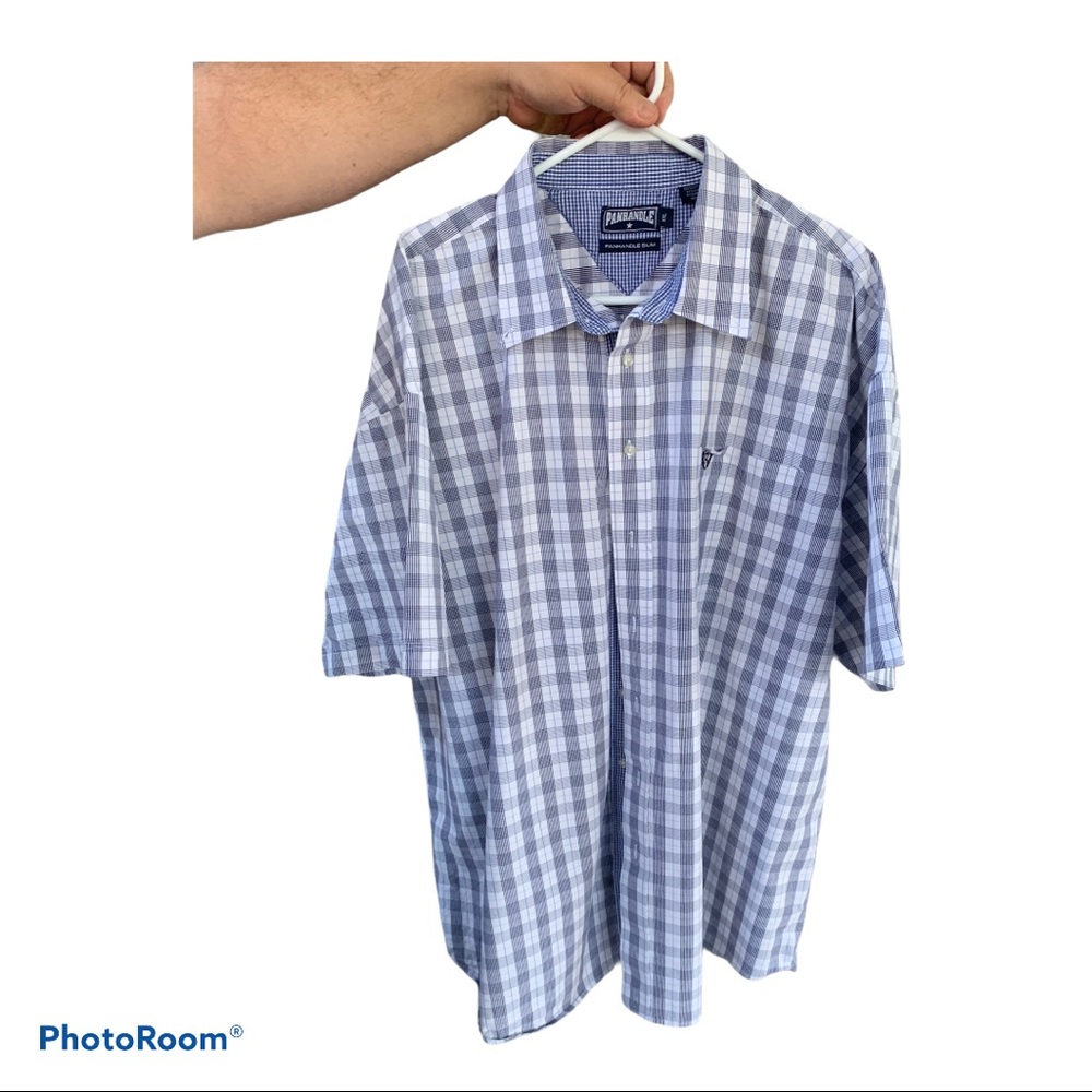 Men’s Big & Tall 2XL Short Sleeve Casual Shirt